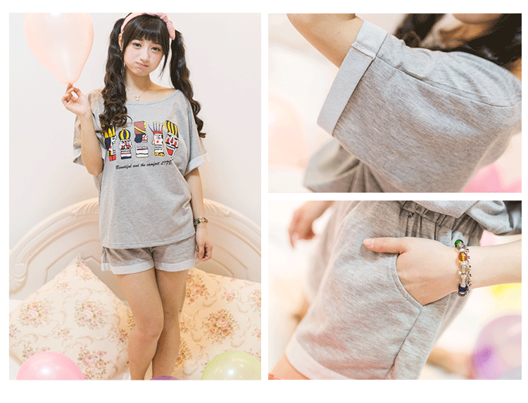 Pyjama pour femme OTHER   à manche courte - Ref 3000475 Image 22