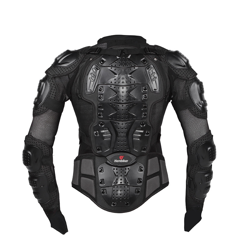 HEROBIKER quần áo điện bảo vệ quần áo off-road xe máy quần áo cưỡi phù hợp với áo giáp chống vỡ quần áo áo giáp thể thao - Xe máy Rider thiết bị miếng đệm đầu gối