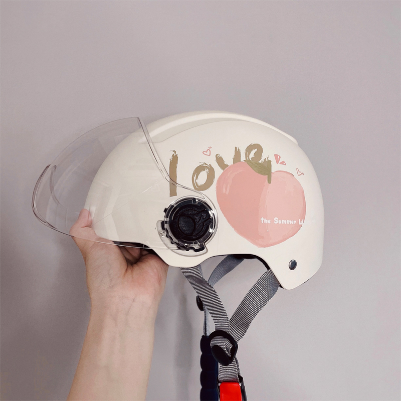 Cisfeng 3c Certified Mormon Electric Car Safety Helmet Safety Helmet Summer Sun Protection Cute Male And Female
