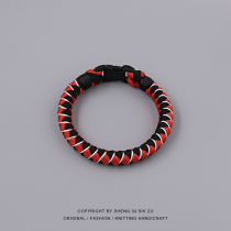 Rope - full bull basketball bracelet weaving bracelet sport Jordan Ross birthday present for boys around