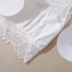 Mùa hè modal ren bandeau quấn ngực chống ánh sáng sling ngắn vest nữ kích thước lớn đồ lót cotton do lot nu Ống