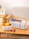 Mini Basket Memory Storage Basket Handheld Snacks Toys Multi-function Storage Basket Bath Hollow Plastic Mesh Basket