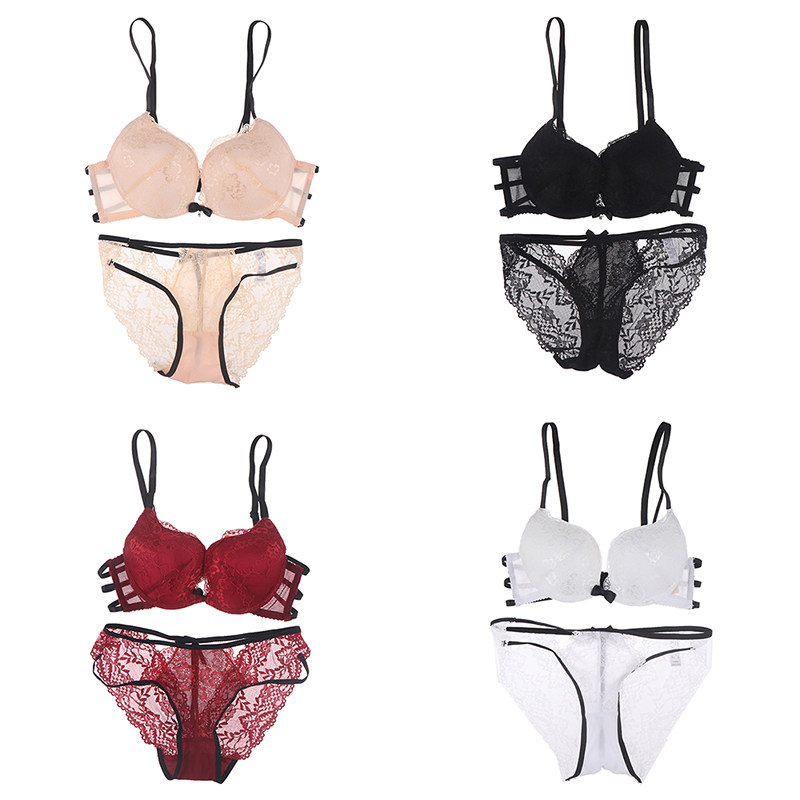 Japanese sexy lace gathered adjustable comfortable thin cup beautiful back underwear