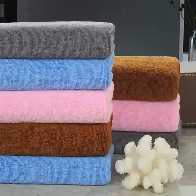 Tiange cotton hotel hotel beauty salon pedicure solid color towel absorbent soft plain white towel