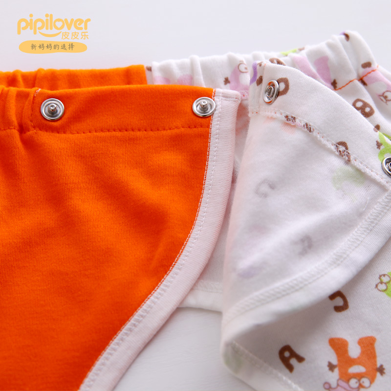 Pipile quần áo trẻ em bông bộ sơ sinh 0-3-6 nam và nữ đồ lót em bé và phù hợp với chiếc váy mùa xuân.