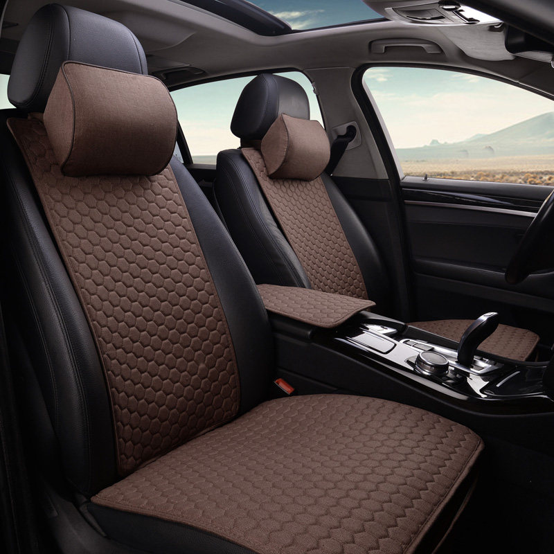 2021 VolvoS60L VolvoS60L XC60 S90 V40V60 V40V60 seasons universal car seat cushion pure linen cushion