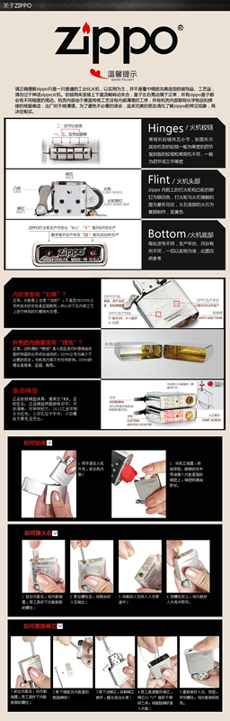 Bộ đếm chính hãng chính hãng ZIPPO lõi bông nhẹ hơn Vật phẩm tiêu dùng Zippo lõi bông đặc biệt - Bật lửa bat lua