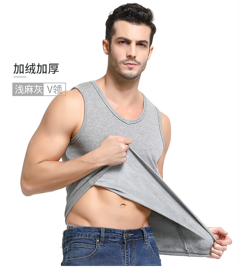 Nam cực ấm áo vest nam dày cộng với quần áo nhung kích thước lớn đáy quần cotton đồ lót mùa đông bó sát vest áo thun nữ dài tay nữ đẹp