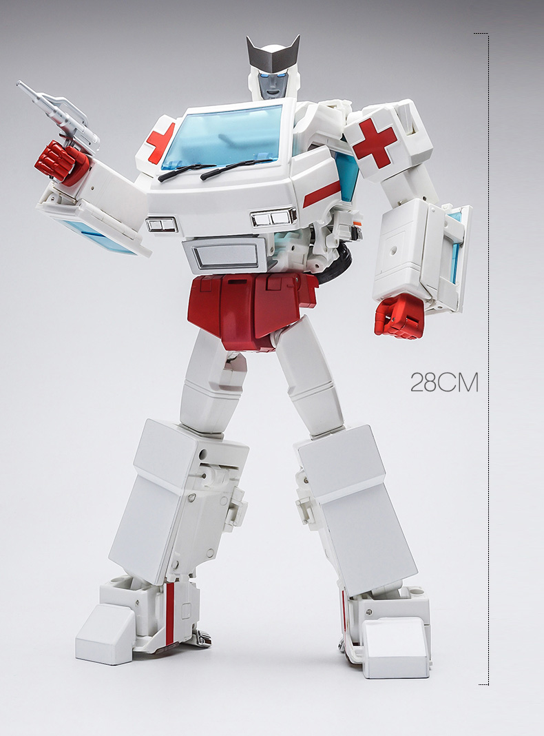 Transformers mpp-30 enlarged autobot G1 alloy version with iron mail