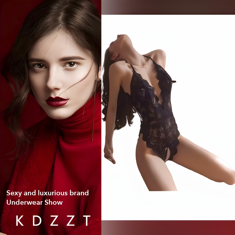 Kdzzt French Design Sexy Nightgown for Women, Pure Desire Maid Cos Uniform, Fun Lingerie, Sexy Nightdress