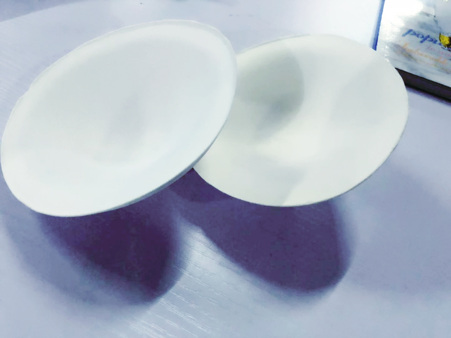 Swimsuit Women's Chest Cushion Inserts Sports Lingerie Swimsuit Bra Sticker Yoga Round Sponge Cups Cushion Invisible Breathable