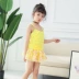 Mùa hè 2018 cô gái mới bơi mặc váy thiên thần váy cô gái dễ thương áo tắm gió - Bộ đồ bơi của Kid đồ nàng tiên cá cho be gái Bộ đồ bơi của Kid