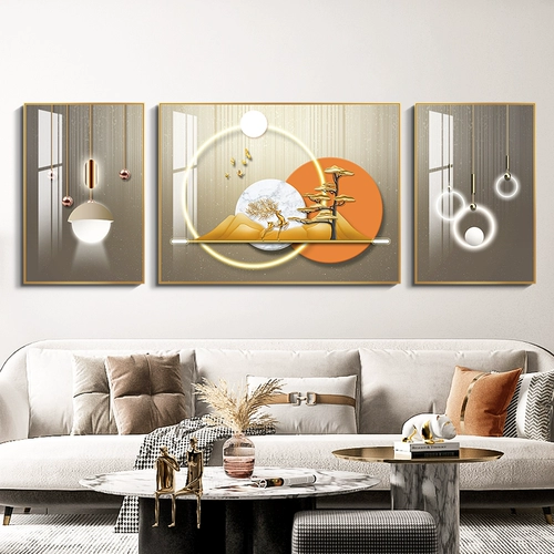 Fulu Manuan Modern Минималистская гостиная украшение окрашивание