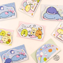 Note book small cute creature small book can be torn non-sticky student words Office note stationery carry with you