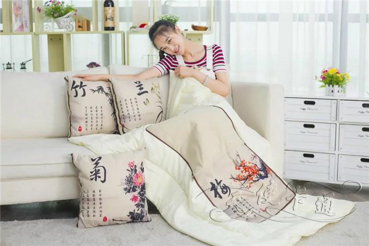 Meilan Zhuju điều hòa không khí là bộ đồ giường nhà quilt bán buôn người lớn trẻ em chăn ngủ trưa quilt