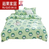 Простыня, пододеяльник, комплект для школьников, Дораэмон, 3 предмета