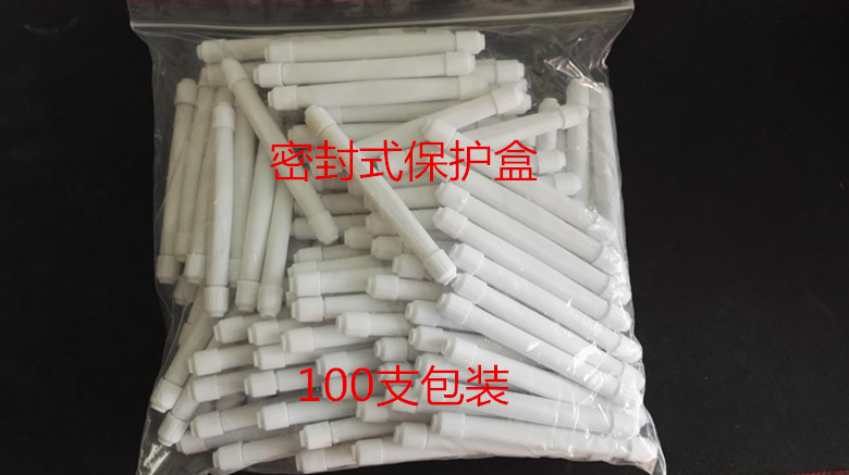 Optical fiber protection box leather fiber protection box fiber optic heat shrinkable tube melting protection sleeve 100 pieces