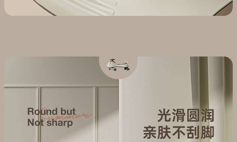 Каталки и педальные автомобили 儿童扭扭车1一3岁防侧翻静音轮男女宝宝溜溜车玩具车大人可坐滑行