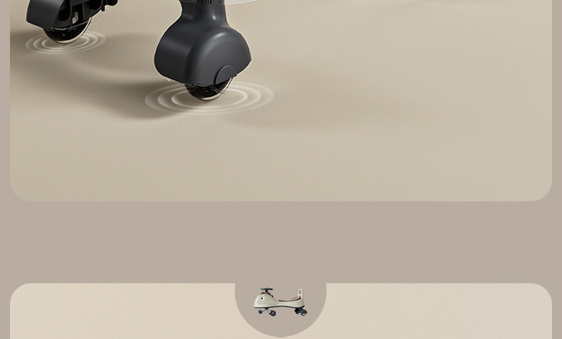 Каталки и педальные автомобили 儿童扭扭车1一3岁防侧翻静音轮男女宝宝溜溜车玩具车大人可坐滑行