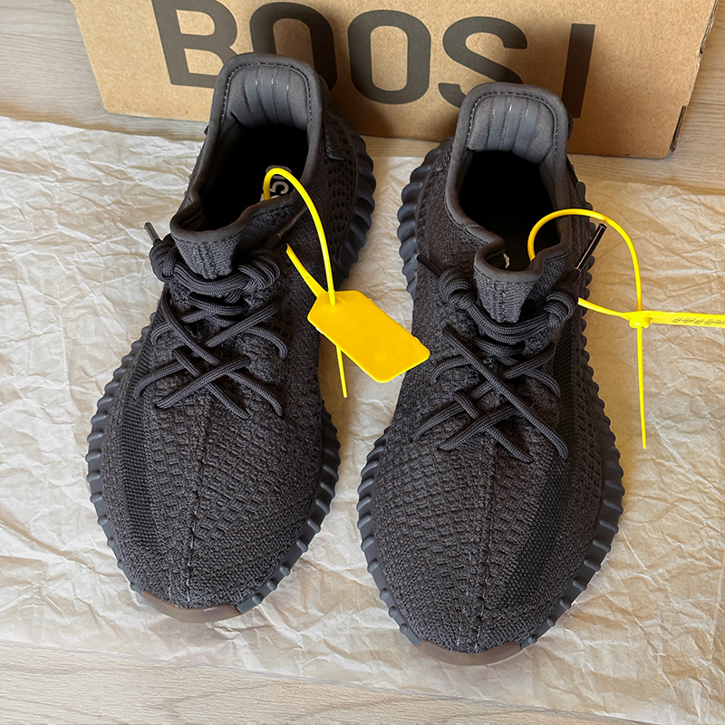 Kuyi Shoes 350 Men's 2026 New Summer Breathable Mesh Sports Casual Official Authentic Black Shoes Women's