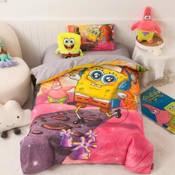 Southern Life Kindergarten Enrollment Quad Kindergarten Kids Three Pieces of Children Nap Bedding for Six Pieces of Baby Whole Cotton Bedding