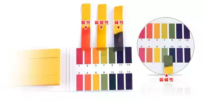 HP test paper 1-14 PH extensive test paper PH test can measure the acid and alkali degree of strong acid alkali cosmetics