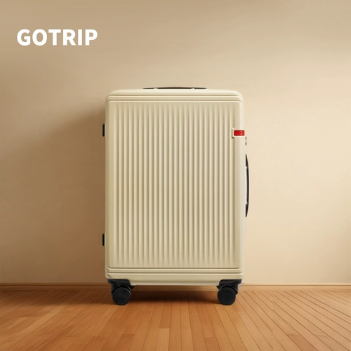 Go·trip Экспортируется в Сингапур. ОРИГНАЛЬНЫЙ бесшумный универсальный дорожный чемодан на колесиках, легкий женский чемодан на колесиках.
