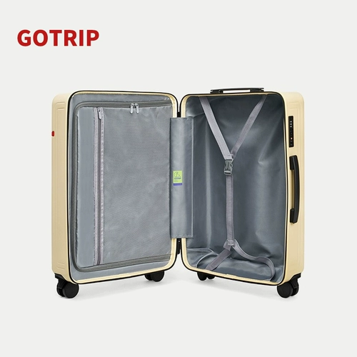 Go·trip Экспортируется в Сингапур. ОРИГНАЛЬНЫЙ бесшумный универсальный дорожный чемодан на колесиках, легкий женский чемодан на колесиках.