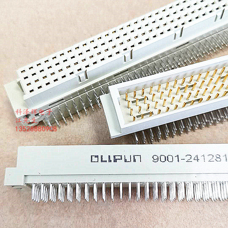 2 54mm board to board connector 4128 European socket 9001 - the corner head straight bending pin 128P 4*32P