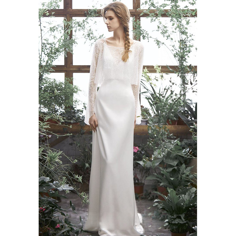 White evening dress female 2022 new annual meeting host dress long section noble lady banquet temperament dress skirt