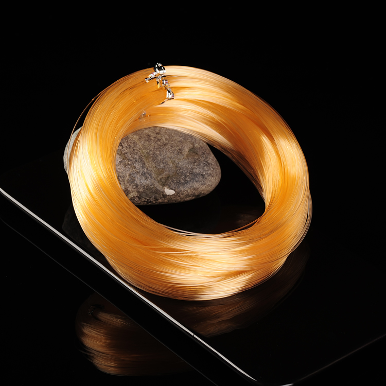 Beige khaki nylon coil line hard fishing line fishing line fishing gear fishing fishing supplies fishing gear