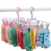 Móc treo quần áo chống gió Đa năng gấp gấp 12 clip quần nhỏ vớ giá phơi - Hệ thống giá giặt