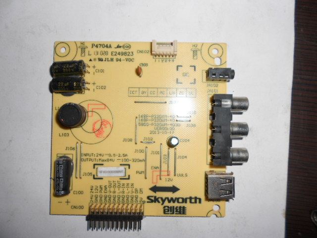 Original Skyworth 32E360E constant current board 5800-P32DWM-4030 168P-P32DWM-40