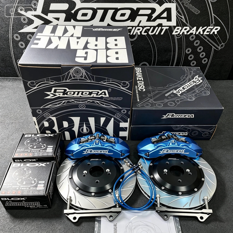 Rotora Six-Piston Four-Piston Modified Brake Calipers Genuine Rotora Set Official Website Verified Distributor Rotora Six-Piston Four-Piston Modified Brake Calipers Genuine Rotora Set Official Website Verified Distributor