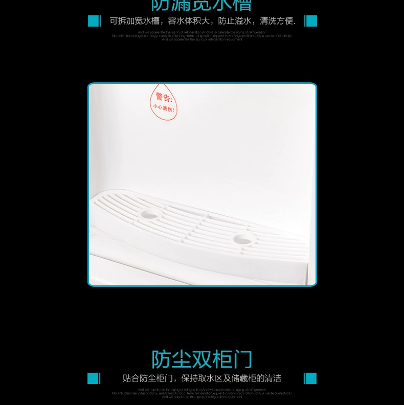 Đài phun nước thiên thần thẳng đứng đôi cửa hộ gia đình mini nóng lạnh Y1165 thép không gỉ tiết kiệm năng lượng ký túc xá nhỏ máy lọc nước pentair