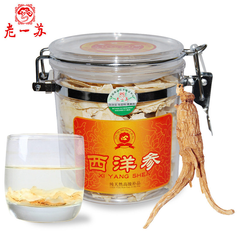 (old su) American ginseng slices 100 grams can United States imported American ginseng slices on sale