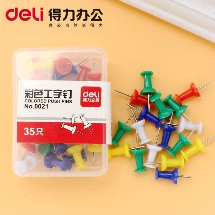 The Right-hand Man 0021 Color Artificial Word Tack Plastic Drawing Nails Press Nail Wall Nails Wall Nails Pples Nails