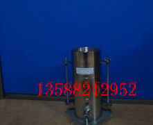 Self-compacting concrete mixture stability test tube