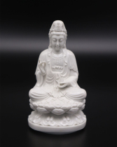 Cost circulation 11cm Guanshiyin Bodhisattva statue Guanyin sitting statue Car worship to ensure safety