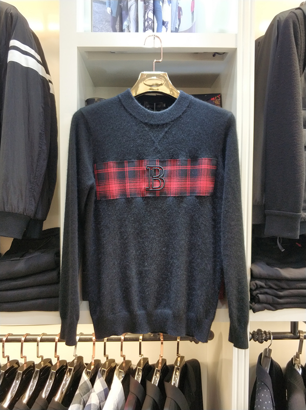 2018 nam thu đông mới áo len dài tay áo len nhung dệt kim cashmere áo len mỏng Phiên bản Hàn Quốc của áo sơ mi nam đáy quần - Hàng dệt kim áo polo