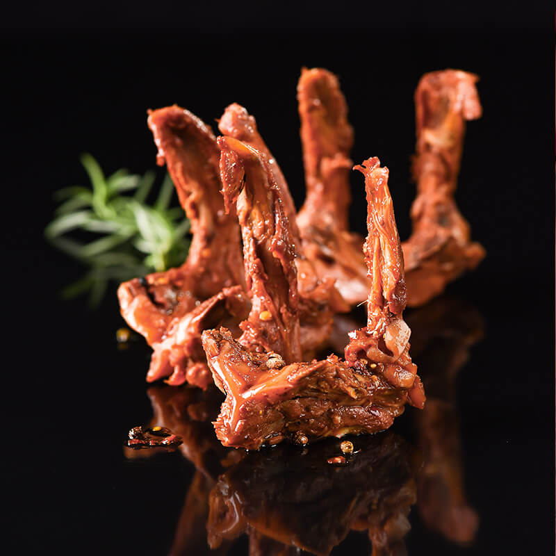 煌上煌 乐鲜装 鸭锁骨 200g*3盒 天猫优惠券折后￥29.9包邮（￥59.9-30）香辣卤鸭掌155g*3盒可选