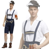 Немецкая национальная одежда Мужчины и женщины баварская традиционная одежда Мюнхенская фестивальная вечеринка европейская и американская сценическая одежда