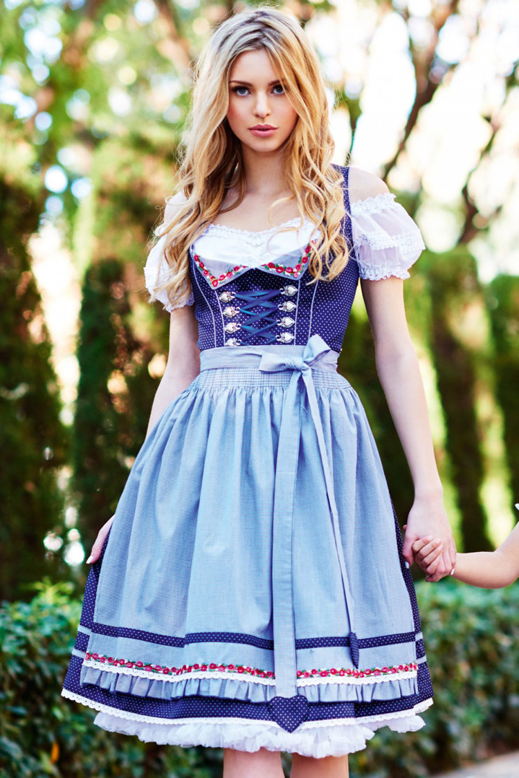 Quality Munich Beer Uniforms German Traditional Beer Festival Events Clothing Bavarian Beer Costume Stage Suit