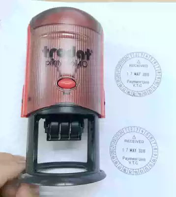 Trodat Inking Stamp printy 46140-U24 Trodat 24 hours Time stamp Material
