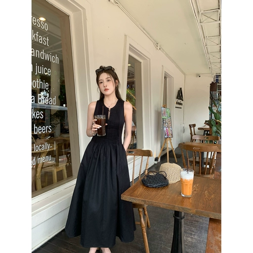 Платье без рукавов без рукавов, делается под заказ, французский стиль, изысканный стиль