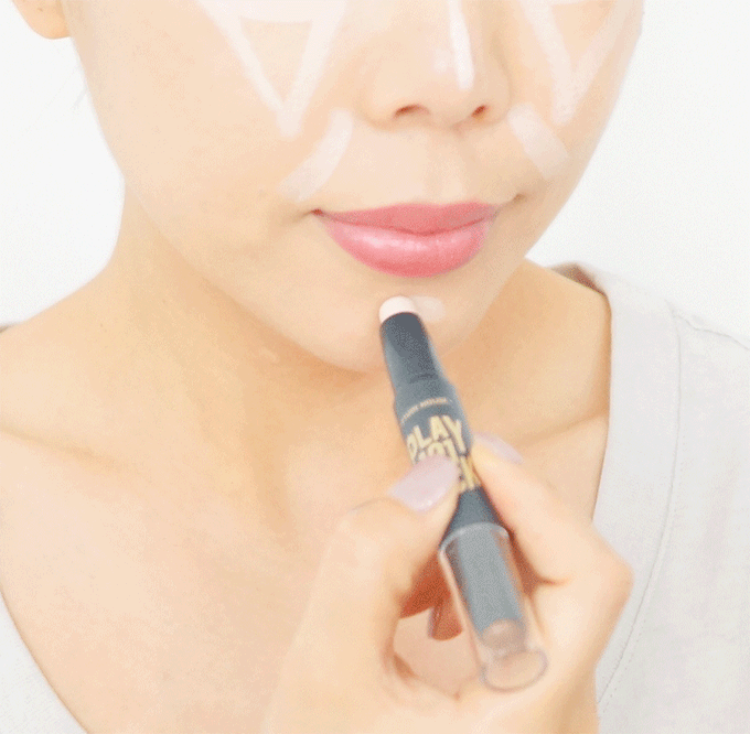Hàn quốc etude nhà Etude Nhà 101 đúp head công suất sửa chữa ánh sáng cao stick bóng mũi bóng silhouette stereo bắt sáng