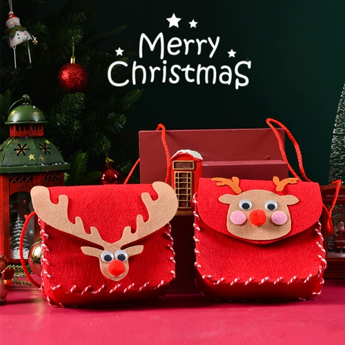 Рождественский подарок ручной работы DIY Cartoon Cartoond рюкзак творческий детский сад детские материалы рождественские украшения