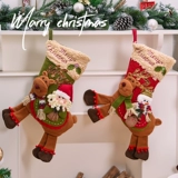 Рождественские детские носки, большой демисезонный пуховик для пожилых людей, подвеска, подарок на день рождения