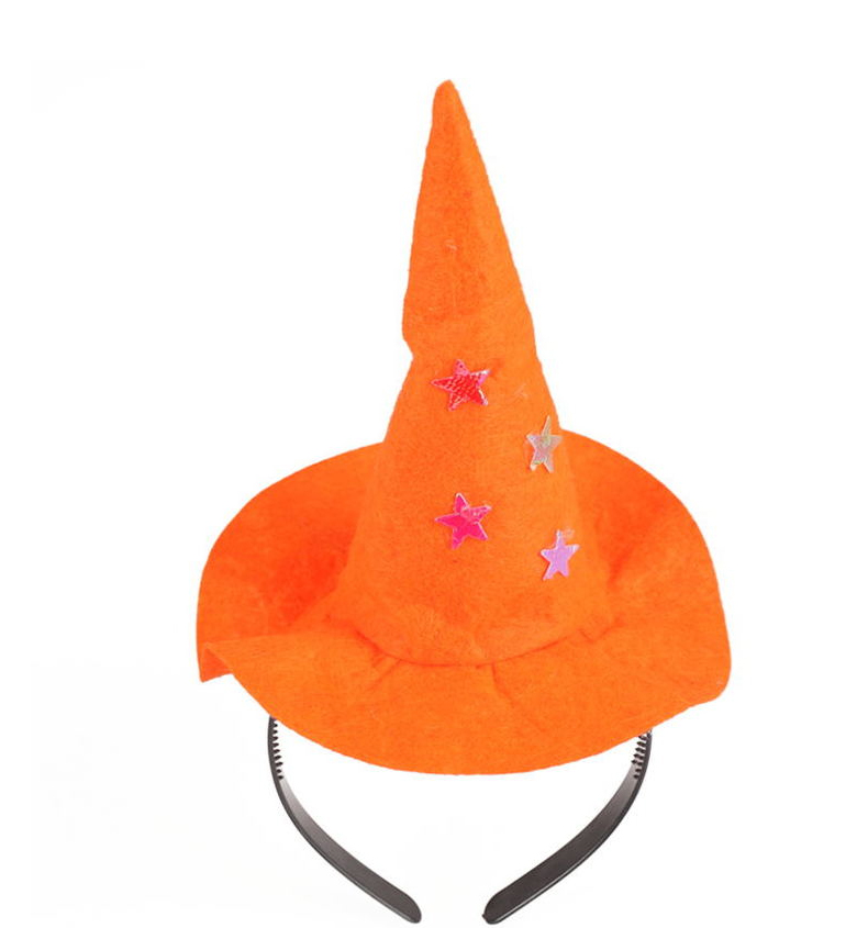 Halloween Dress Up Vật phẩm Đạo cụ cho trẻ em Mũ nón headband Mũ bí ngô Headband Spider Web Wizard Hat - Sản phẩm Đảng / Magic / Hiệu suất 	đồ hóa trang halloween kinh dị