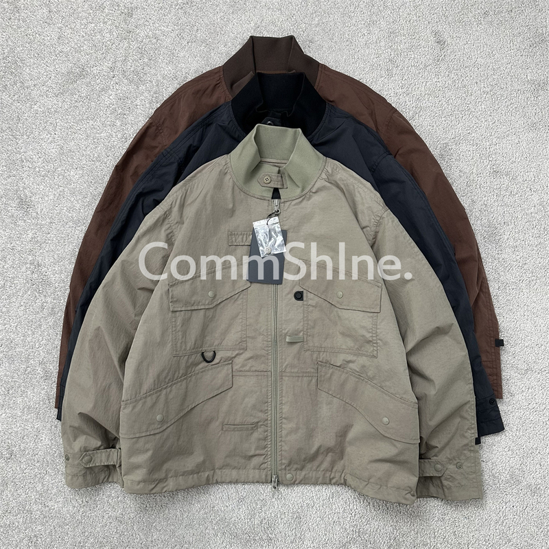 In-Stock Daiwa Pier39 Mil Mechanics Jacket 26Ss Multi-Pocket Stand Collar Functional Jacket